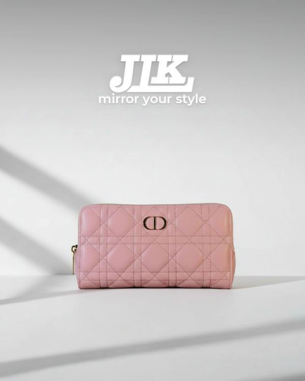 Powder Pink Macrocannage Lambskin Bag .