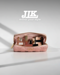 Powder Pink Macrocannage Lambskin Bag .