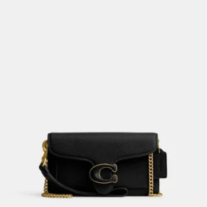 Coach Tabby Chain Clutch Bag .