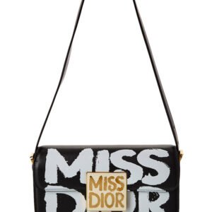 Miss Dior Graffiti Printed Flap Bag .