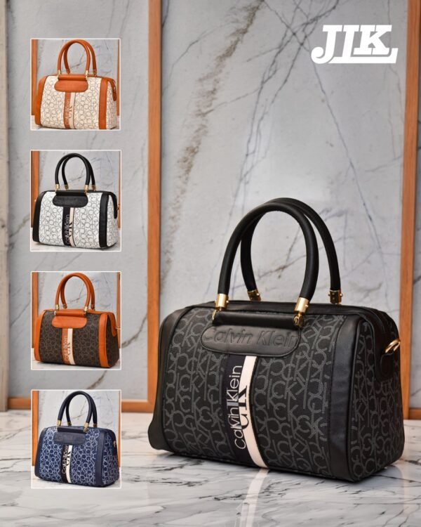 Chic Monogram Satchel Handbag