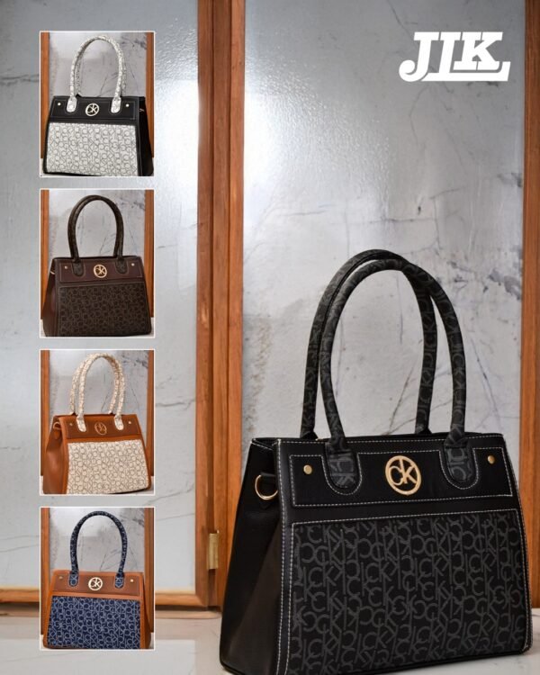 Modern Monogram Collection: Structured Satchels & Totes